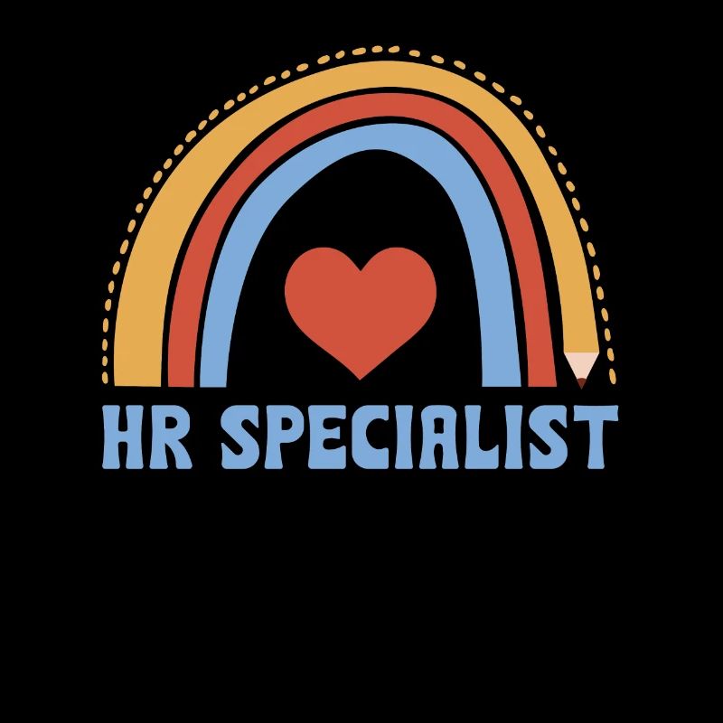 Niedlicher HR Spezialist Boho Regenbogen Design