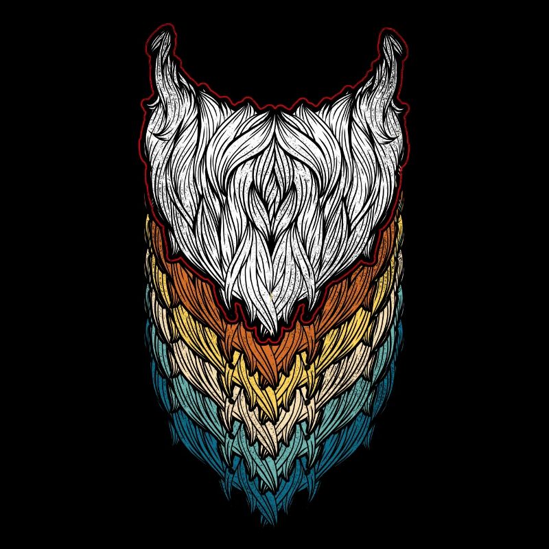 Beard Lover Bearded Man Retro