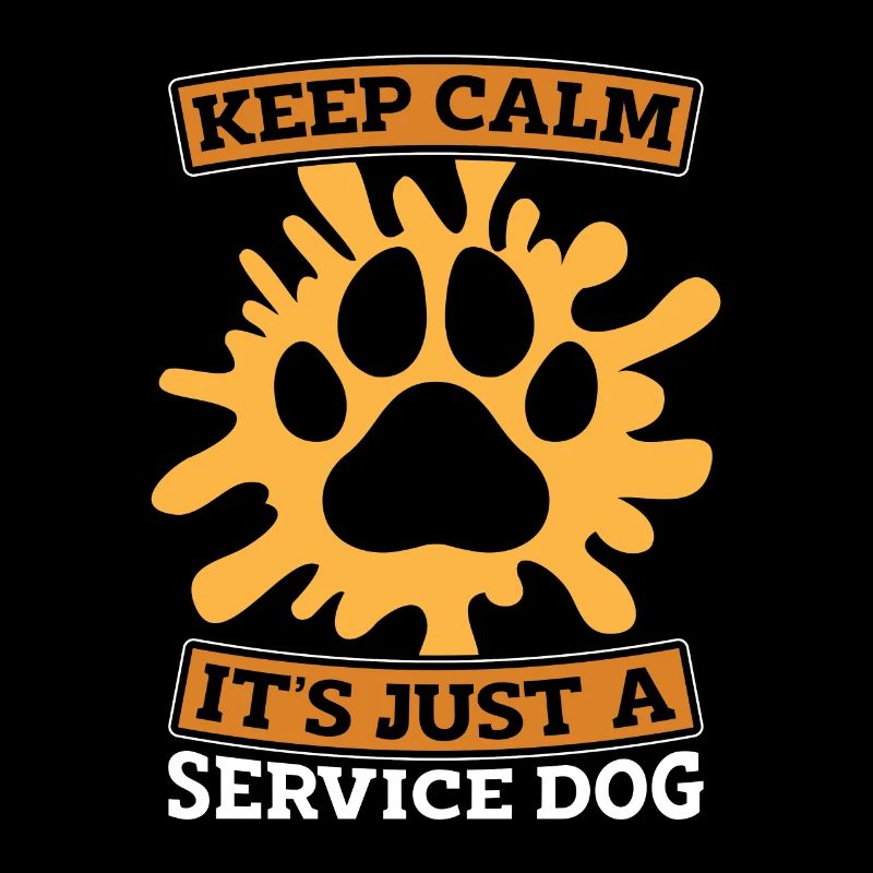 Dresseur de chiens d’assistance Keep Calm C’est juste Trainer