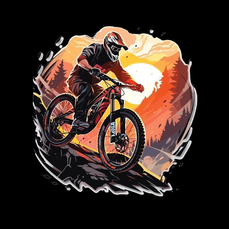 Vélo de montagne de descente