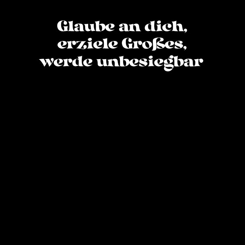 Fitness - Glaube an dich, erziele Großes, werde
