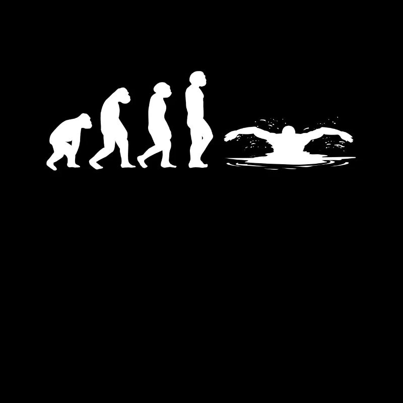 Schwimmer schwimmen Evolution Schwimm