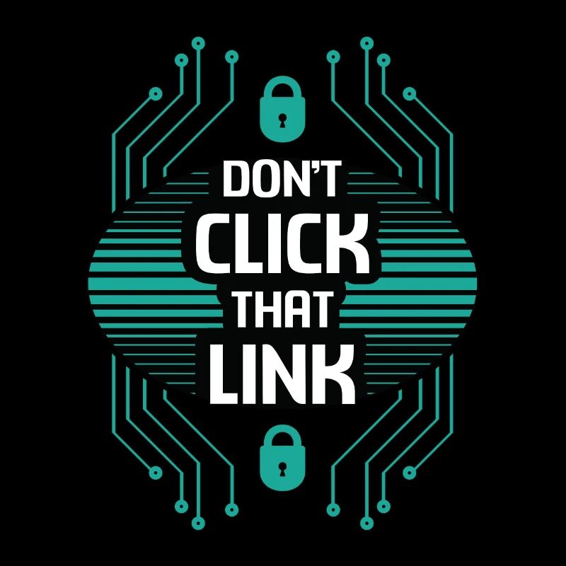 Cybersecurity Don't Click That Link Programming