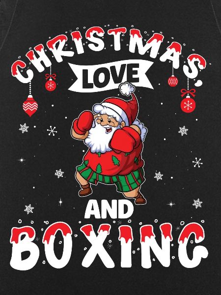 Christmas Love Boxing Boxer Weihnachtsgeschenk
