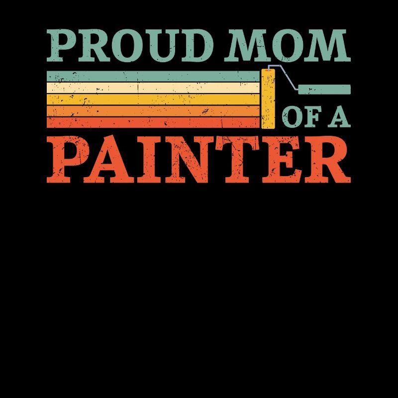 House Painter Decorator Mom Retro