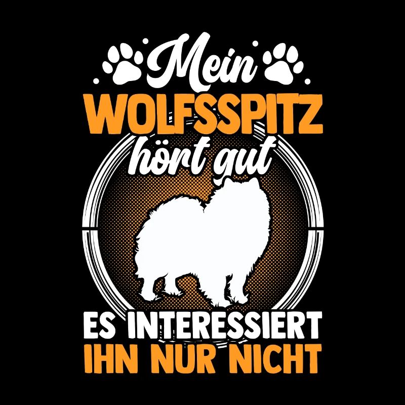 Mein Wolfsspitz hört gut Deutscher Spitz