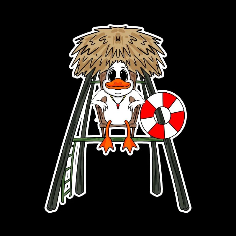 Rettungsschwimmer Ente