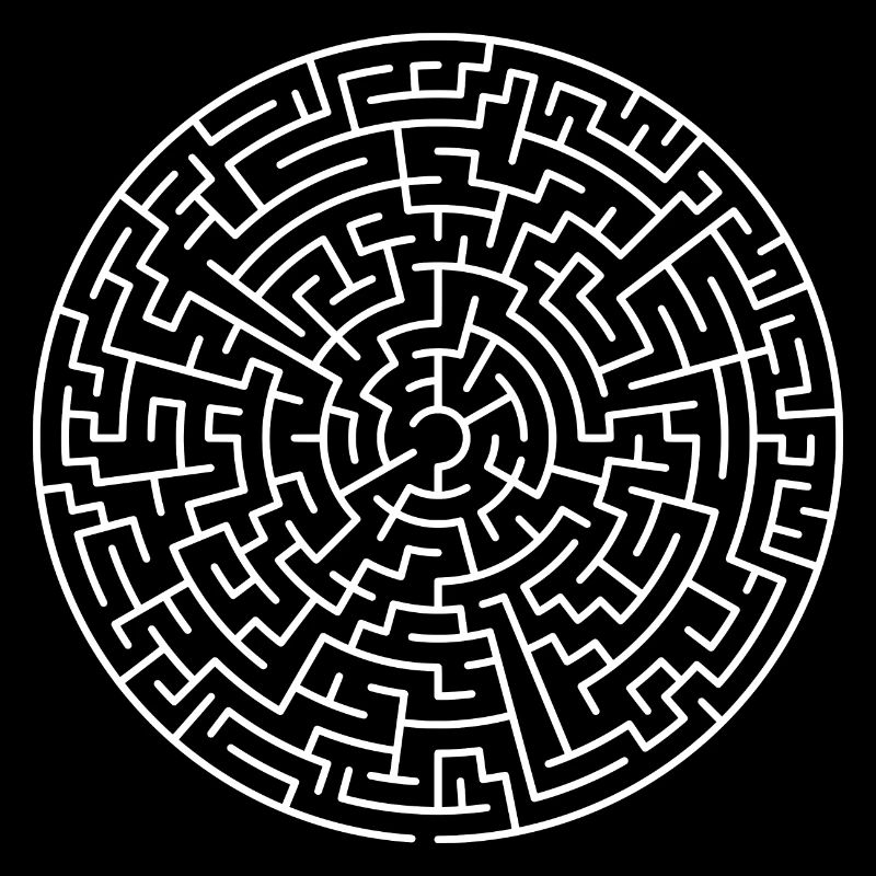 Labyrinth white