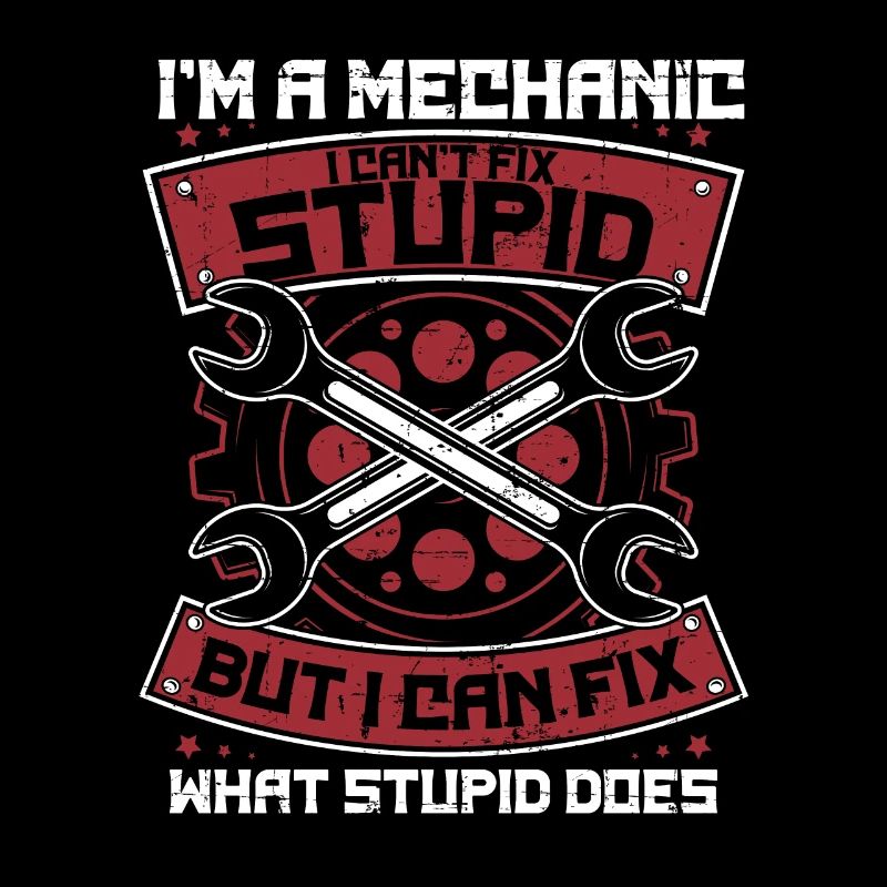 I'm A Mechanic I Can't Fix Stupid Master Vehicle