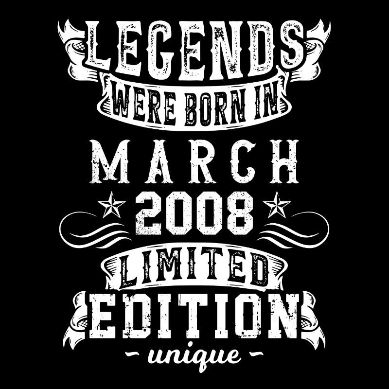 Anniversaire Mars 2008 Année Édition Limitée