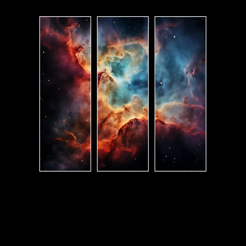 espace, nébuleuse, espace, astronaute, astronome