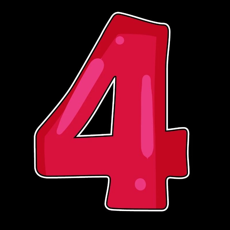 Number Four Digit Number Fourth Fourth