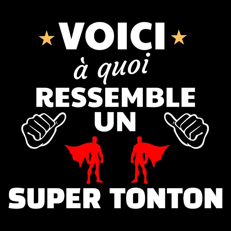 Super héros à thème de super tonton