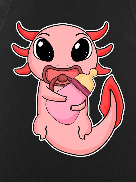 Motif d’axolotl bébé