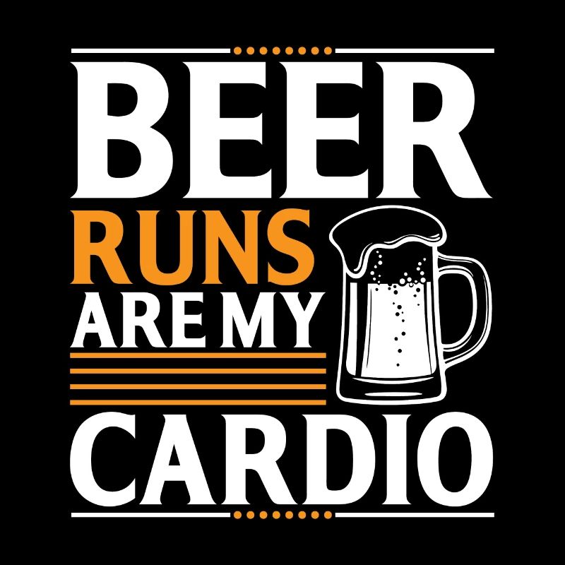 Beer runs are my cardio training