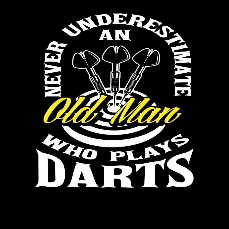 Dart Old Man Hobby Dart Player