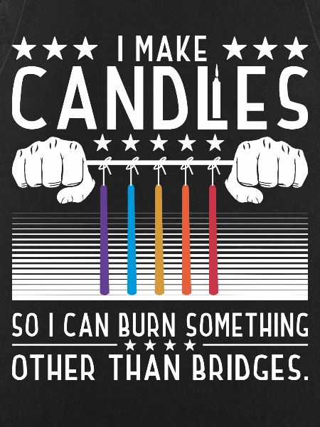 I make candles