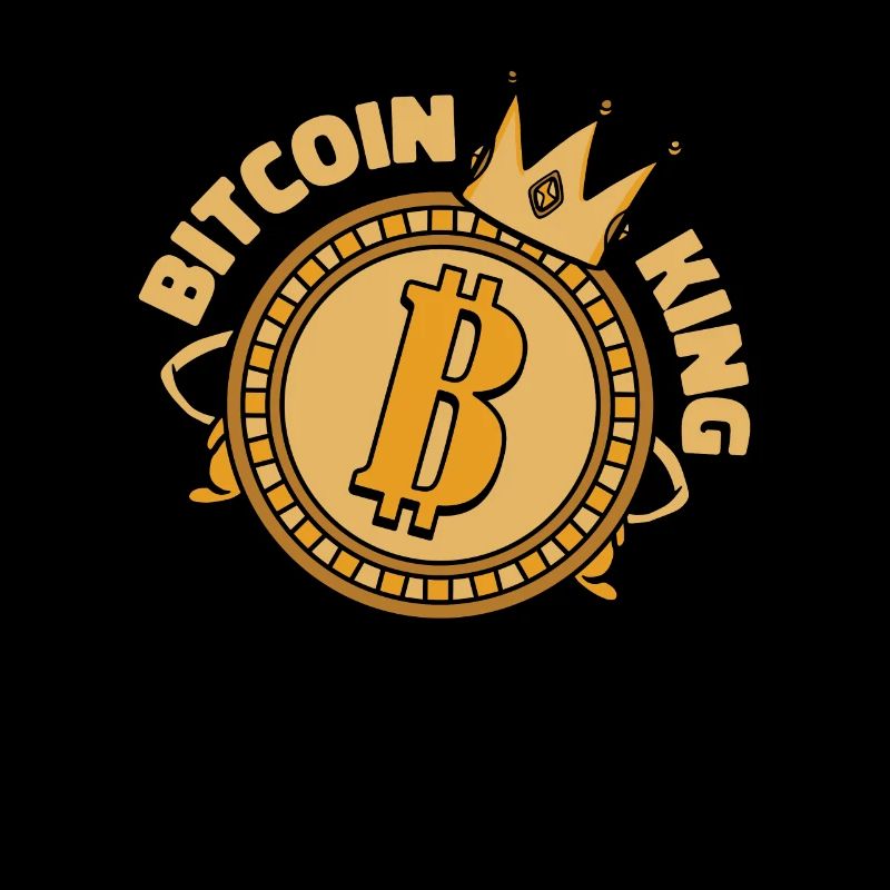 Bitcoin King Kryptowährung Blockchain Crypto