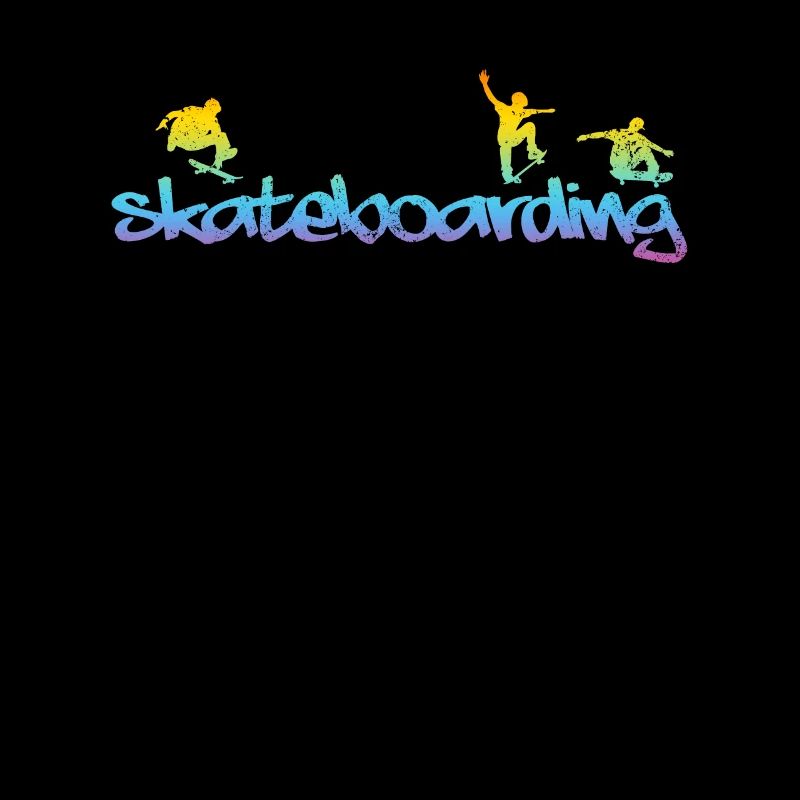 Skateboarder Silhouette Skateboard