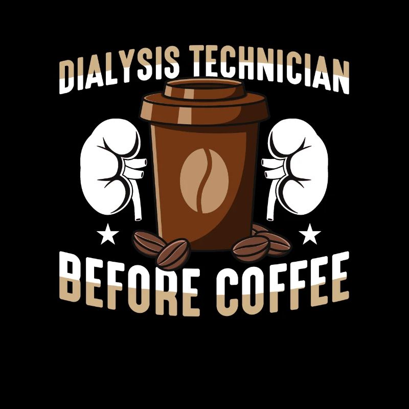 Dialysis Technician Before Medical Coffee Lover