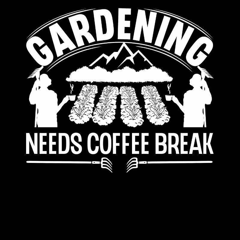 Gardening needs coffee break