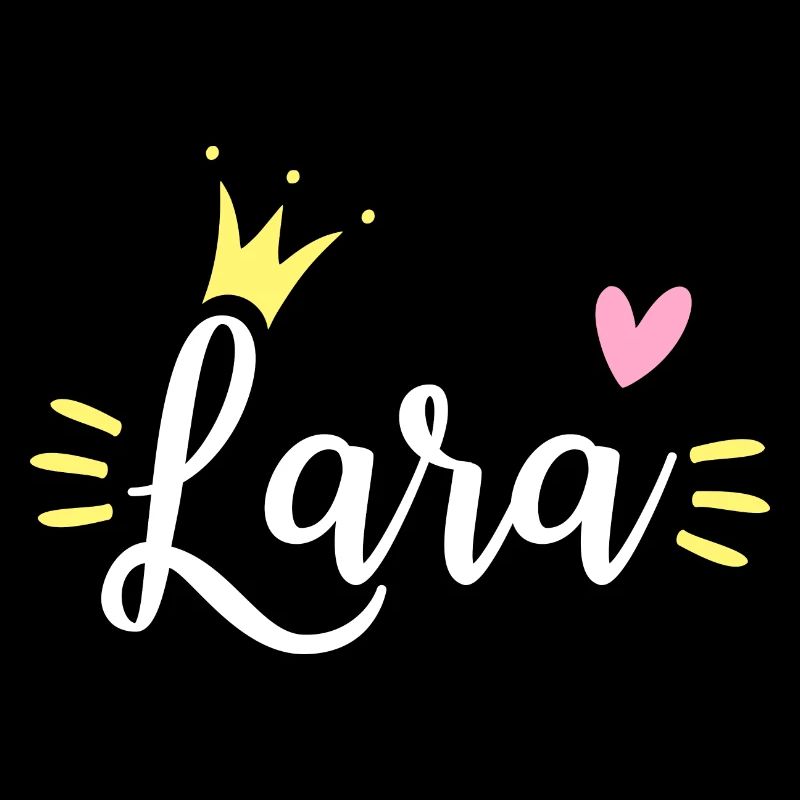 Couronne de nom Lara