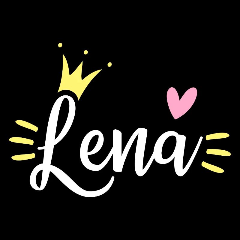Lena Name Crown