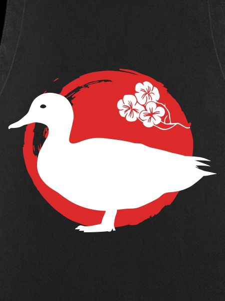 Duck Silhouette Japanese