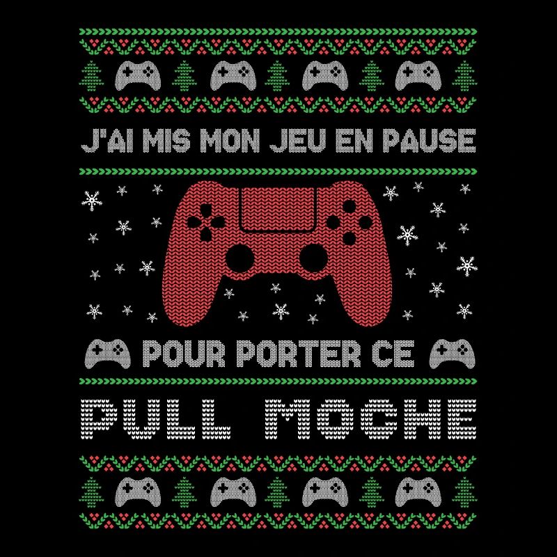 J'AI MIS MON JEU EN POSE POUR PORTER CE PULL MOCHE