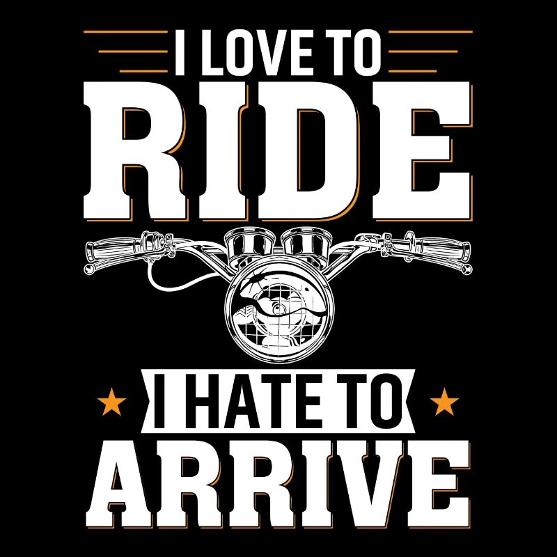 I love to drive, I hate to arrive