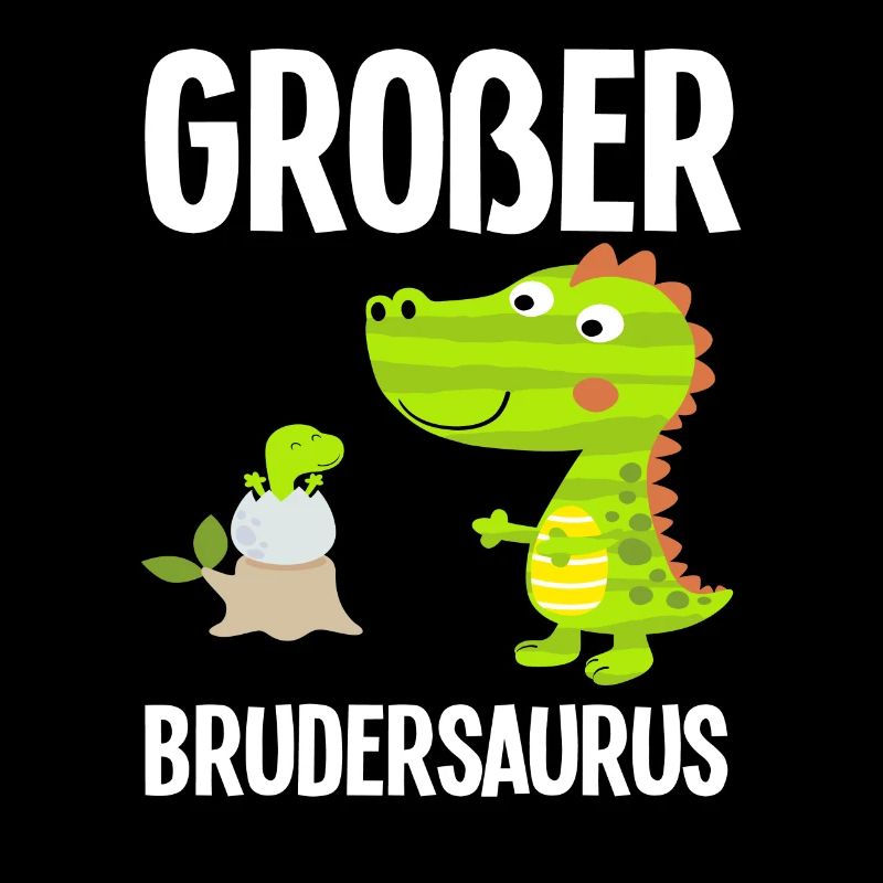 Großer Brudersaurus Dinosaurier Dinos Sohn