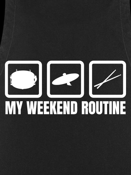 Drummer Weekend Routine