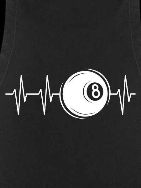 Heartbeat Billiards Pool 8 Ball Ball Pulse Symbol