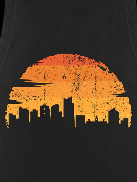 Sunset Skyline Silhouette