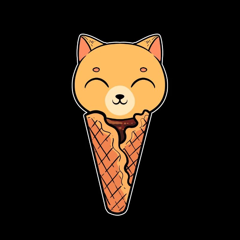 Cat Ice Chat Domestique Kitty Chaton