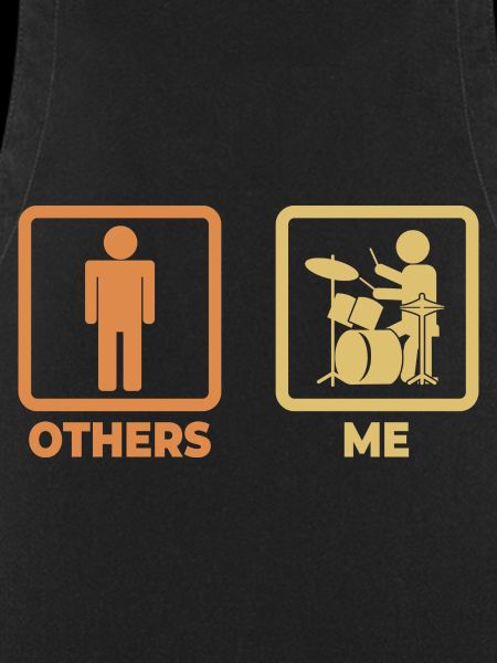 Drummer Stick Figure