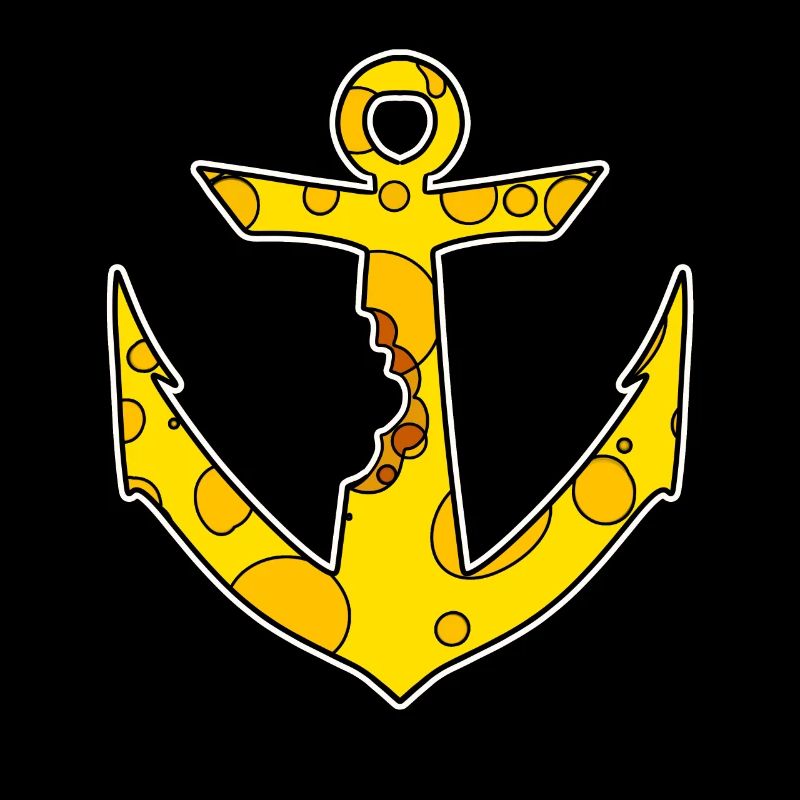 Symbole du capitaine de l’ancre de fromage