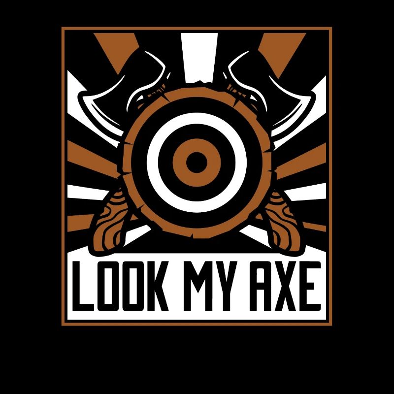 Look My Axe Axe Throwing Competition Game Axe