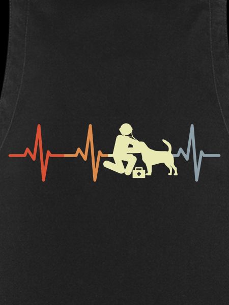 Veterinarian Stick Figures ECG