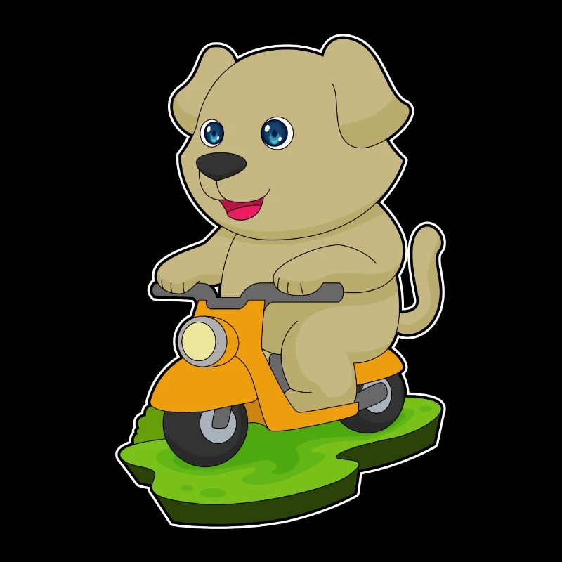 Dog Motorcycle