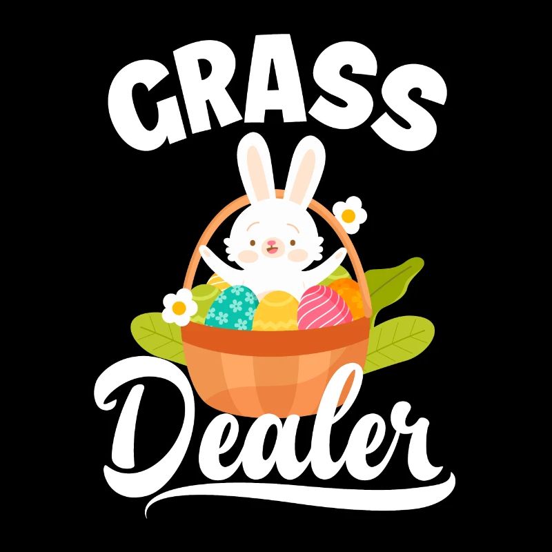 Herbe de Pâques Drôle Jeu De Mots Lapin Pâques