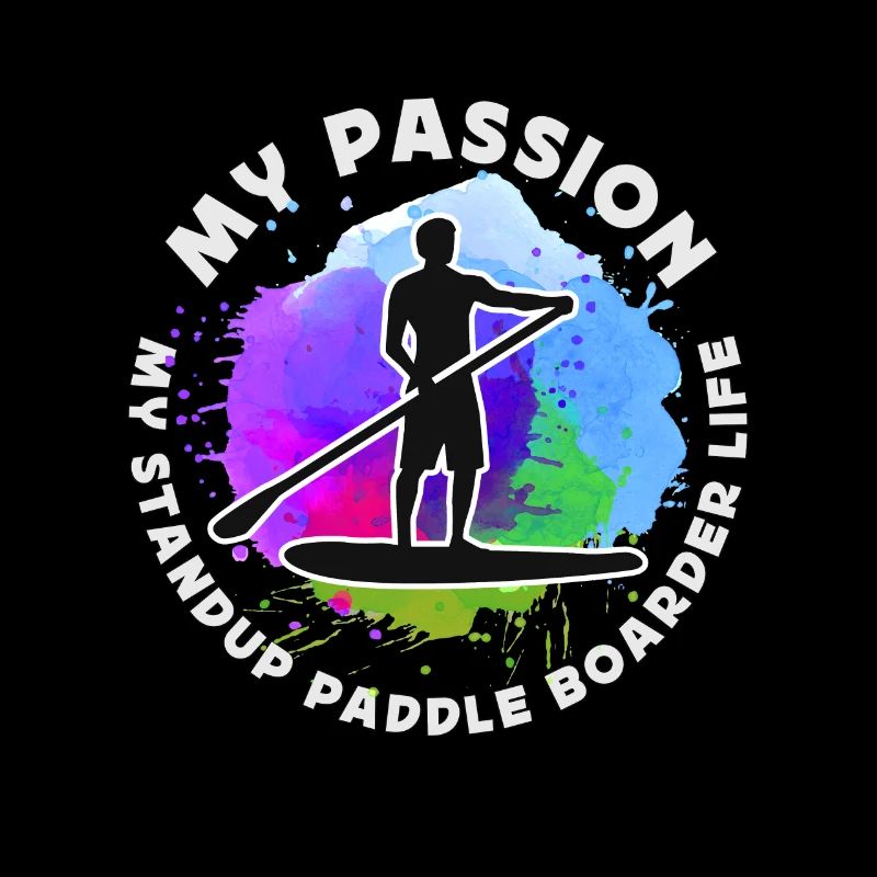 StandUp Paddle Boarder Mijn Passie Mijn Watersport