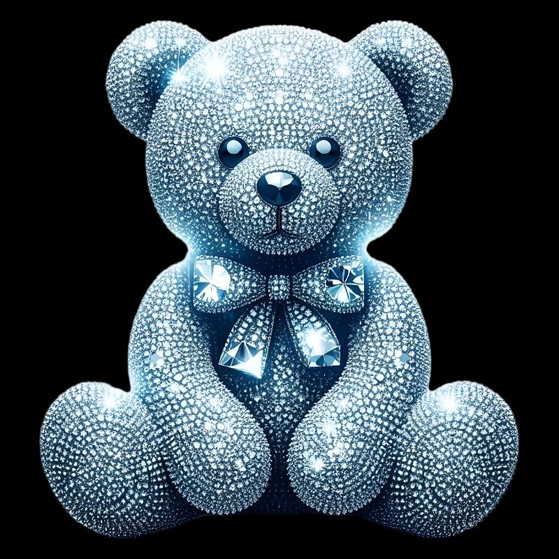 Crystal Bear Diamond Diamonds