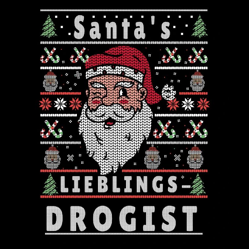 Noël moche DROGUISTE PRÉFÉRÉ DU PÈRE NOËL