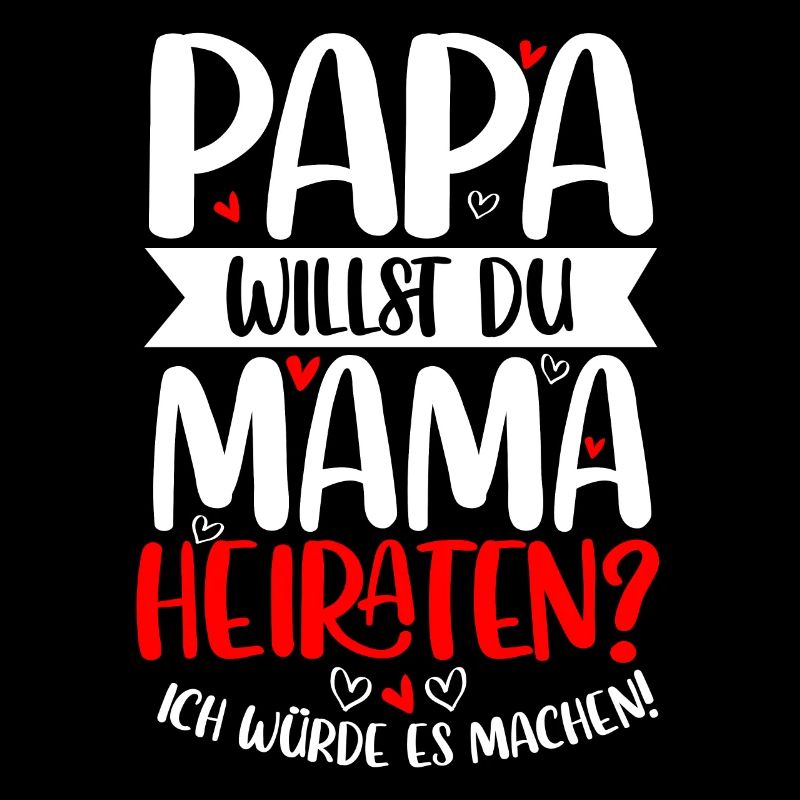 Papa épouses-tu maman, demande en mariage