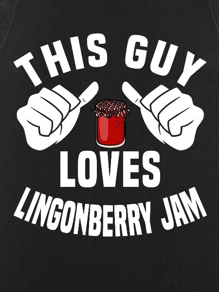 This guy loves cranberries
