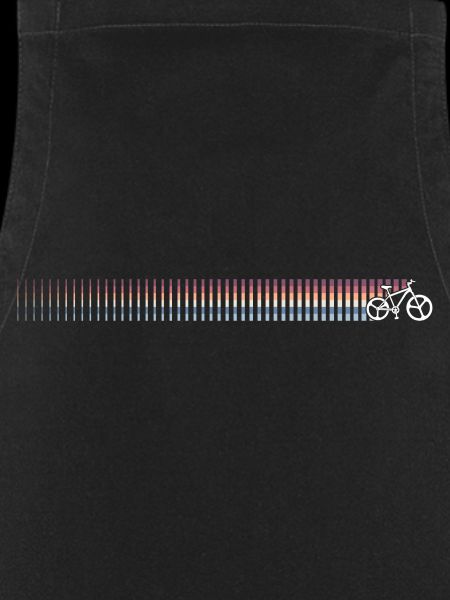 Gradient Barcode Sunset
