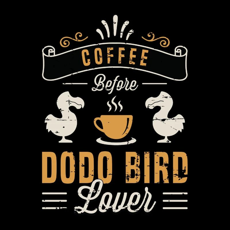 Dodo Bird Lover Coffee Bird Watching Coffee Lover