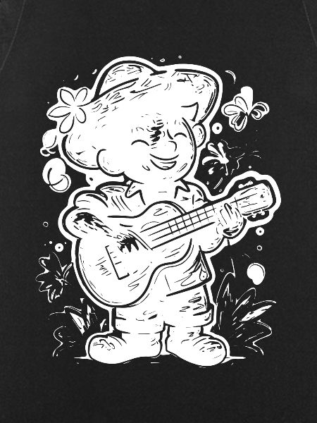 Ukulele Player Graphics