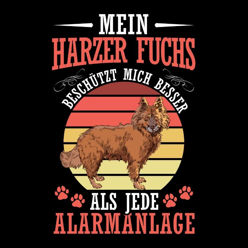 Harz fox protects me herding dog herding fox